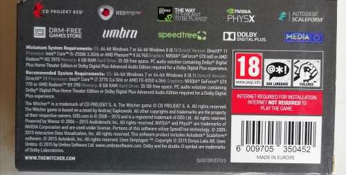 The Witcher III: Wild hunt pc