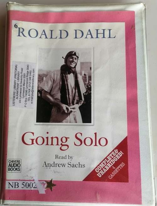 Going solo by Roald Dahl - Audiobook on tapes