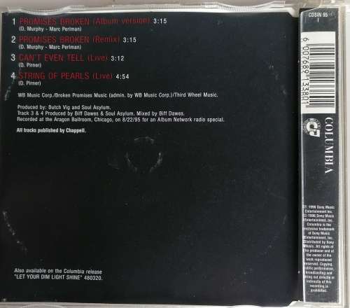 Soul asylum - Promises broken cd