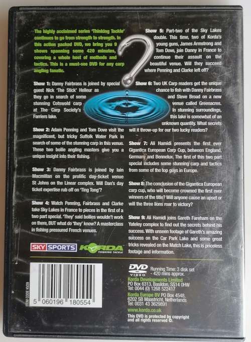 Thinking tackle season 4 dvd