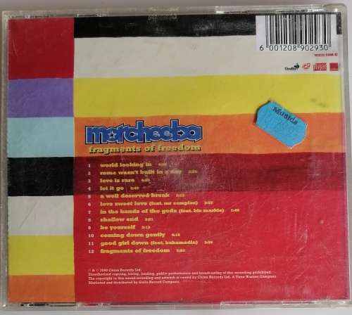 Morcheeba - Fragments of freedom cd