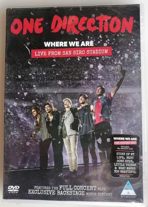 One Direction - Where we are dvd