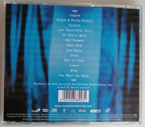 Mad season by Matchbox Twenty cd