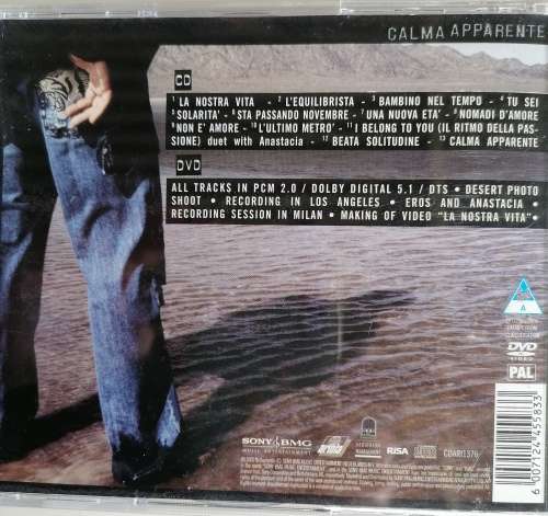 Eros Ramazzotti - Calma Apparente cd/dvd