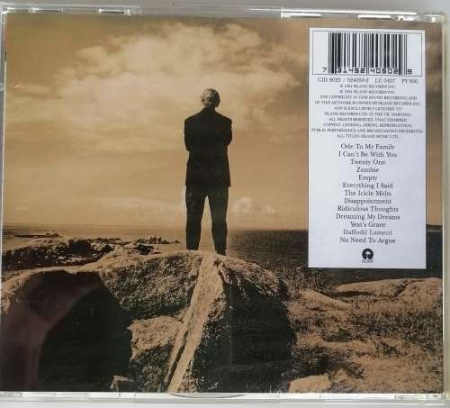 The Cranberries - No need to argue cd