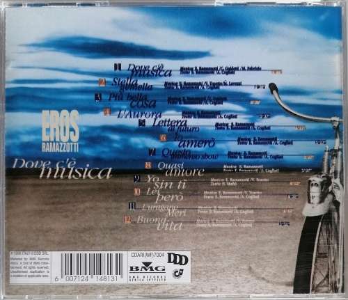 Eros Ramazzotti - Dove c`e musica cd