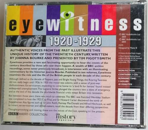 Eyewitness 1920-1929