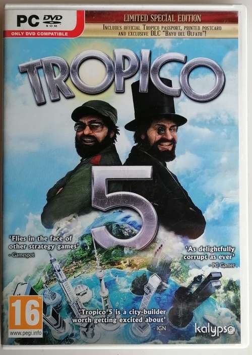Tropico 5 PC Limited special edition