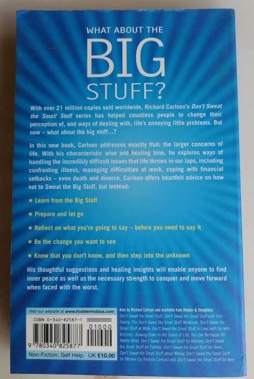 What about the big stuff by Richard Carlson