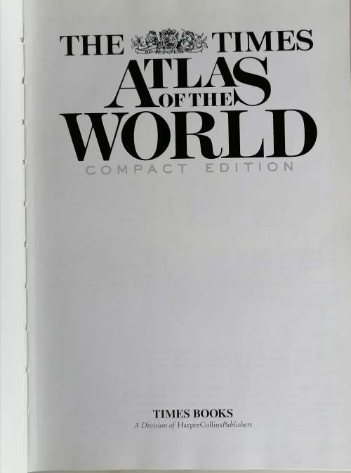 The Times atlas of the world - Compact edition