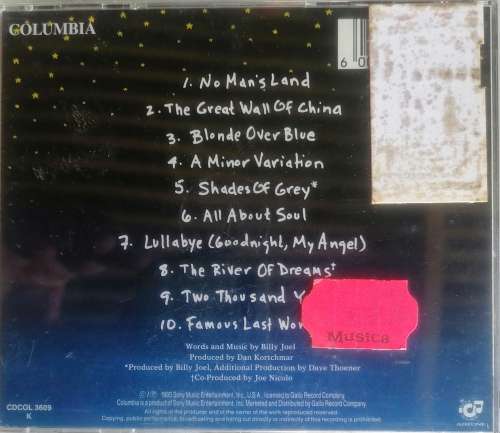 Billy Joel - River of dreams cd