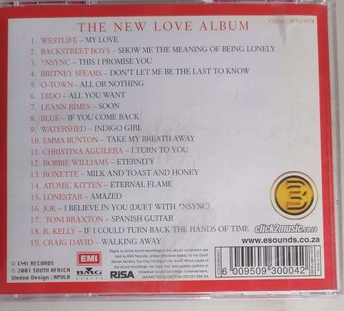 The new love album cd
