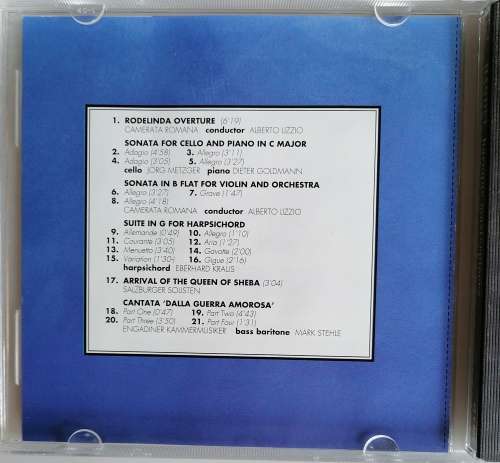 Handel - Baroque masterpieces cd