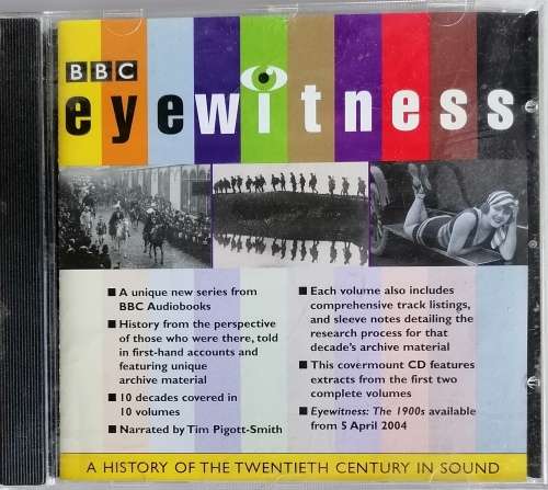 Eyewitness audio cd (1 loose cd)