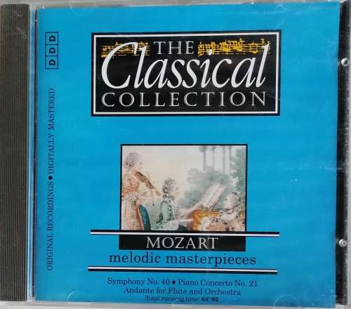 Mozart - Melodic masterpieces cd