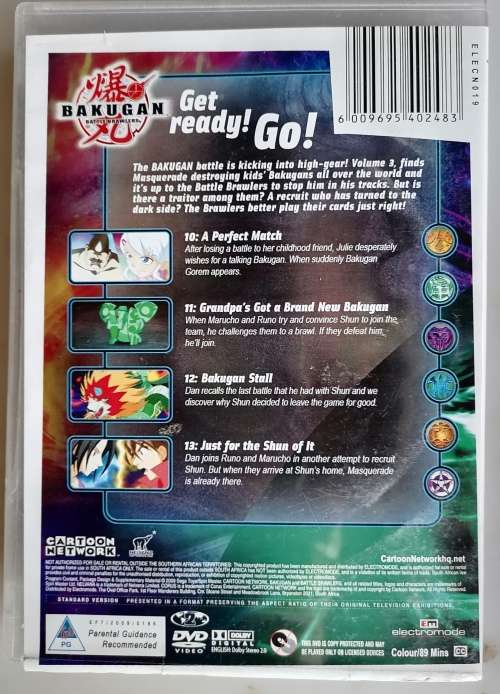 Bakugan vol 3 (dvd)