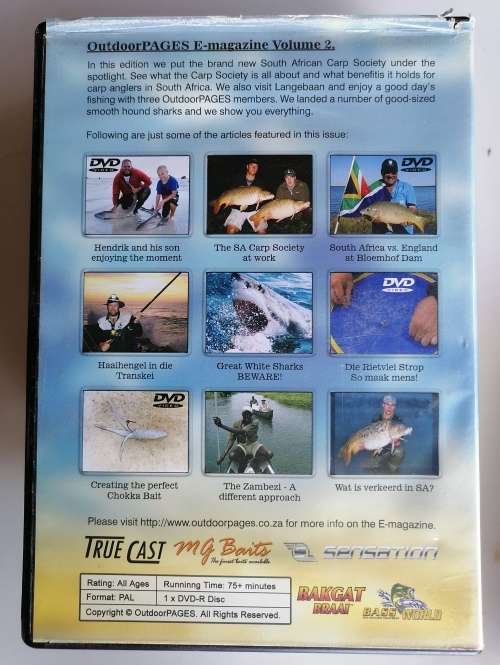 Let`s go fishing vol 2 dvd