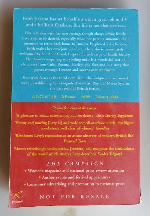 Fruit of the lemon by Andrea Levy