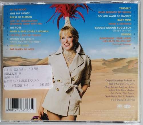 Bette Midler - The best Bette cd