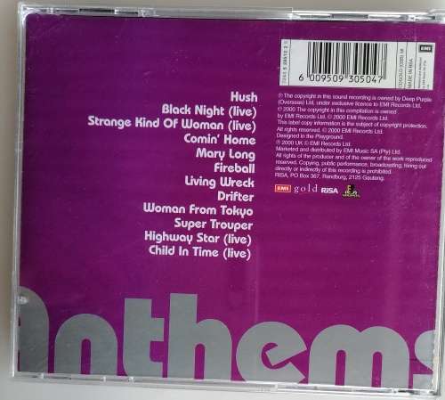 Deep purple - Anthems cd