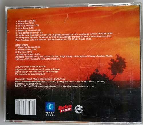 Hawk - African day cd