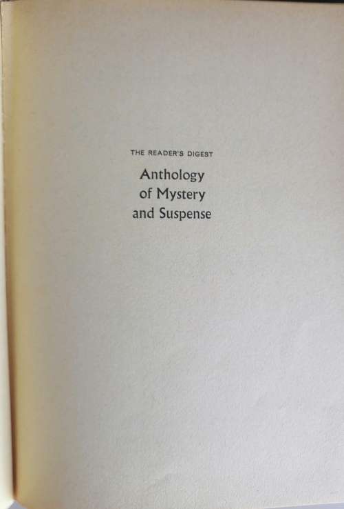 The Reader`s digest anthology of mystery and suspense