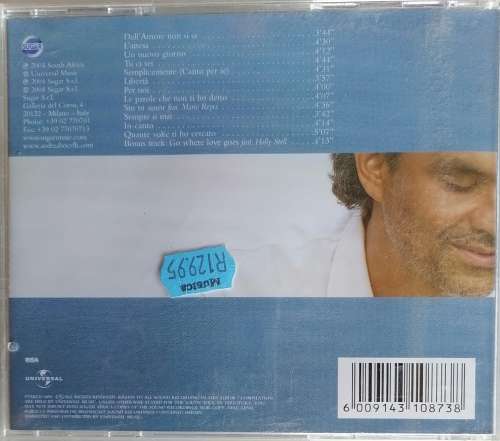 Andrea Bocelli - Andrea cd
