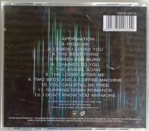 Savage Garden - Affirmation cd