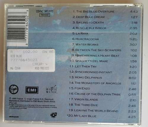 The big blue cd