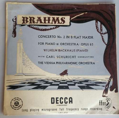 Brahms concerto no 2 (LP)