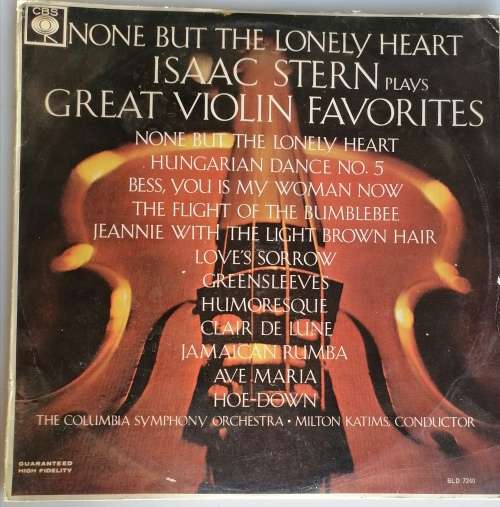 None but the lonely heart, Isaac Stern plays great violin favorites LP