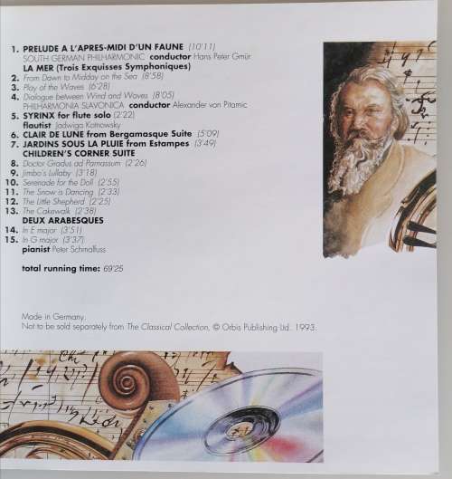 Debussy - Poetic impressions cd