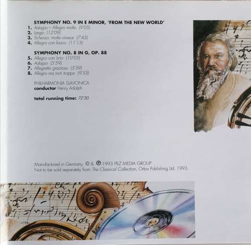 Dvorak - The great symphonies cd