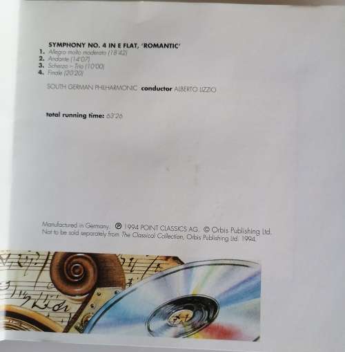 Bruckner: Great symphonies cd