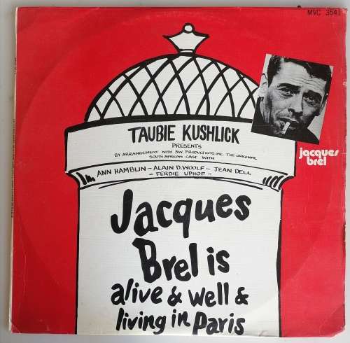 Jacques Brel is alive and well and living in Paris LP
