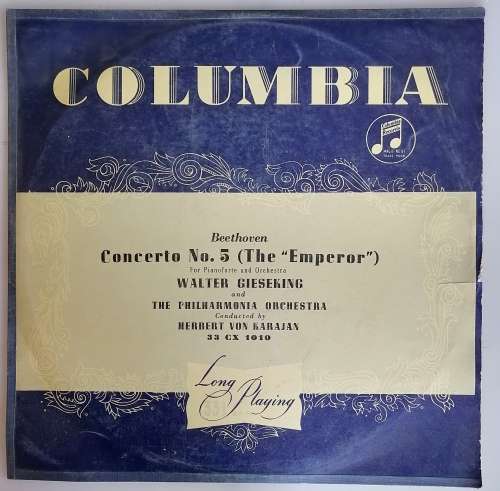 Beethoven concerto no 5 LP