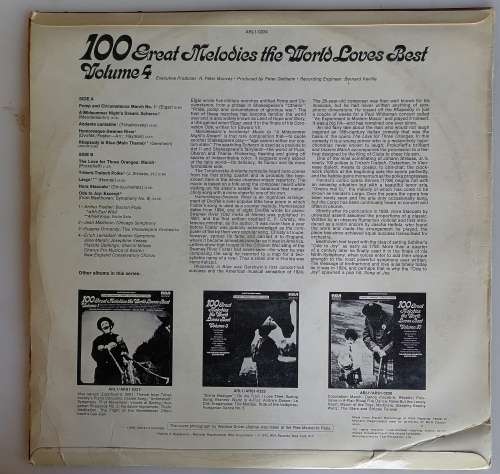 100 Great melodies the world loves best volume 4 LP