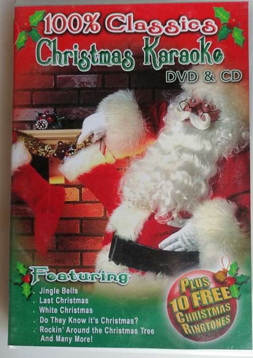 100% Classics Christmas karaoke dvd and CD