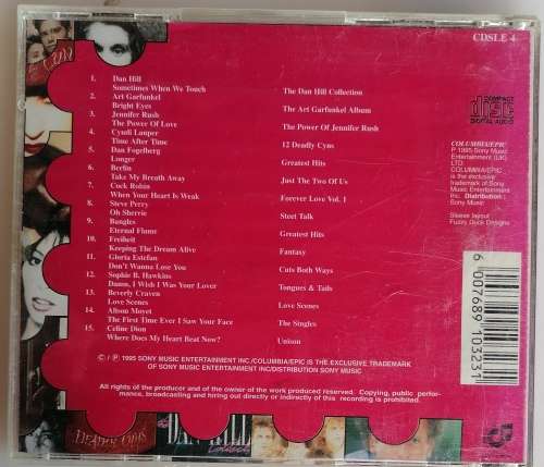 Sony music love cd