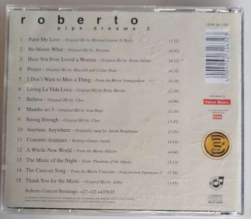 Roberto - Pipe dreams 2 (cd)