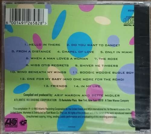 Bette Midler - Experience the divine cd