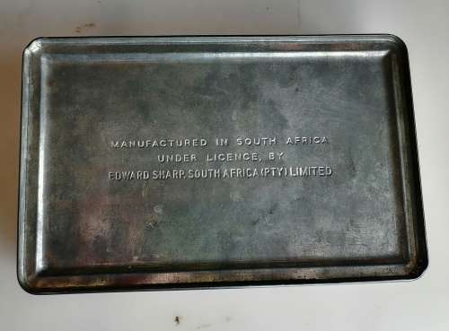 Vintage Edward Sharp tin
