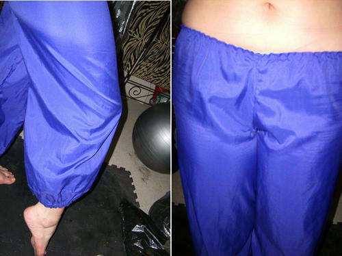 Harem Pants Opaque Royal Purple [Belly Dance]