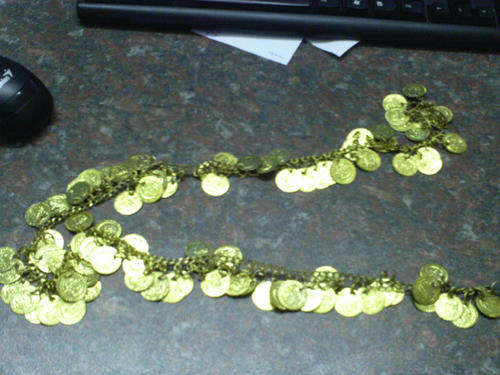 Indian/ATS/Bellydance Sari Coin Belt