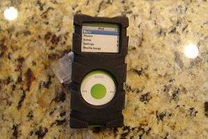 1st/2nd Gen iPod NANO Skin with belt clip Black