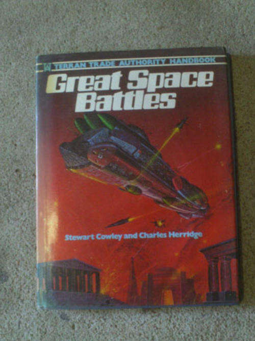 GREAT SPACE BATTLES by Stewart Cowley, TTA Sci-fi Artwork Books