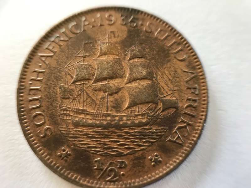 1935 | Half Penny | 1/2P