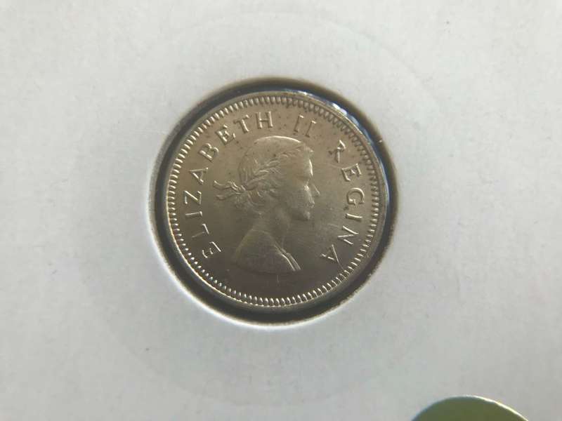 1959 KG | 3 Pence | 3D | Mint state