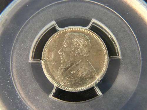 1897 | Sixpence | 6D | PCGS MS 63