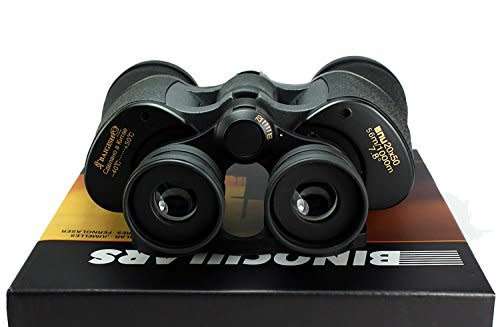Russia BAIGISH 20x50 Wide Angle Binoculars High-Powered Porro Prism Binoculars - 367 FT